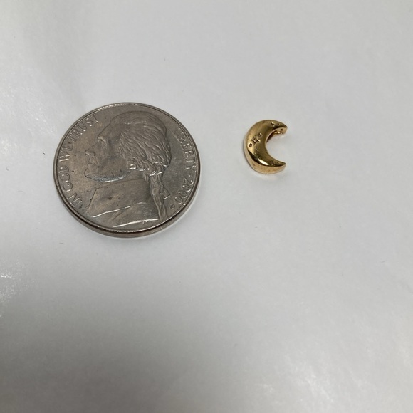 Crescent Moon Slider Charm - Picture 3 of 6